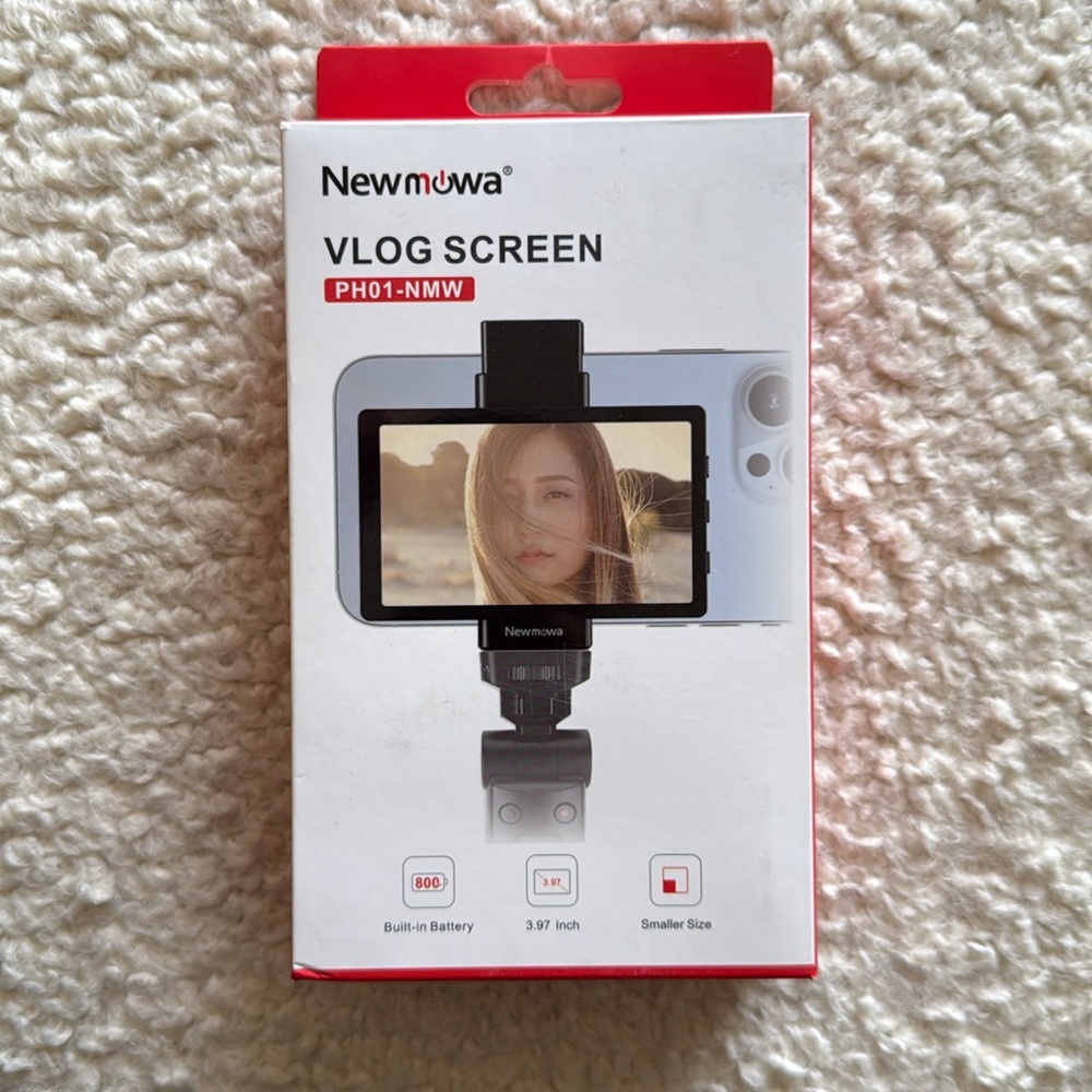 Vlog Screen selfie monitor screen for phone rear camera for Content Creators
